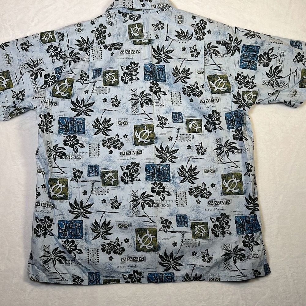Vintage Hawaiian Go Barefoot short sleeve Button up Shirt USA Made - Mens Large